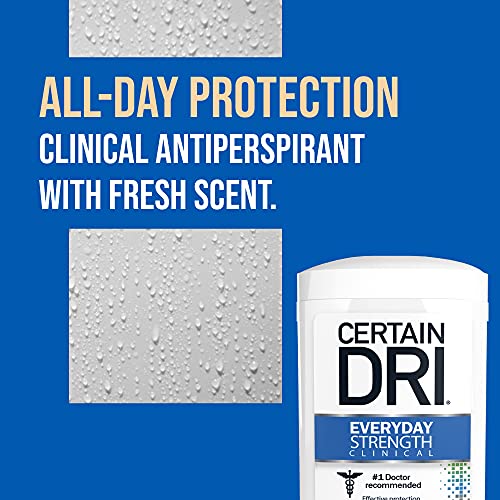 Certain Dri Everyday Strength Clinical Antiperspirant Deodorant for Men and W...