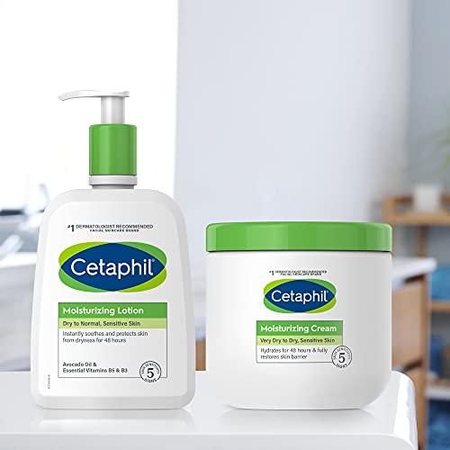 Body Moisturizer by CETAPHIL, Hydrating Moisturizing Cream for Dry to Very Dr...
