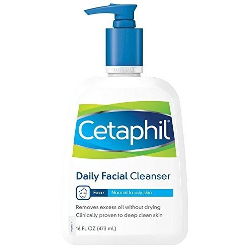 Cetaphil Daily Facial Cleanser, 16 oz