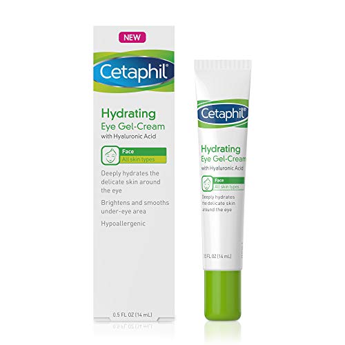 CETAPHIL Hydrating Eye Gel-Cream , With Hyaluronic Acid , 0.5 fl oz , Brighte...