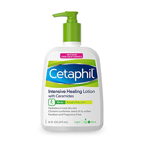 CETAPHIL Intensive Healing Lotion with Ceramides 16 oz For Dry, Rough, Flaky ...
