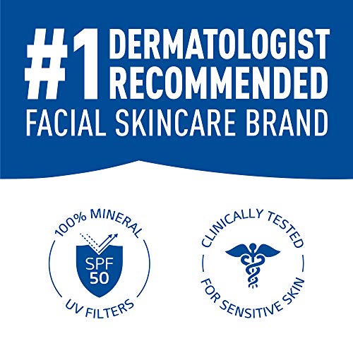 CETAPHIL Sheer Mineral Sunscreen Lotion for Face & Body | 3 fl oz | 100% Mine...