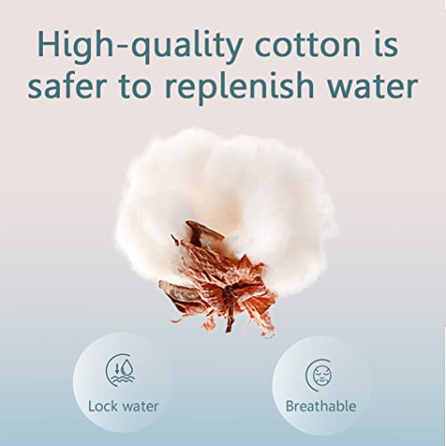 CGBARBER 450 Pieces Compressed Disposable Peel Off Facial Mask, DIY Beauty Pa...