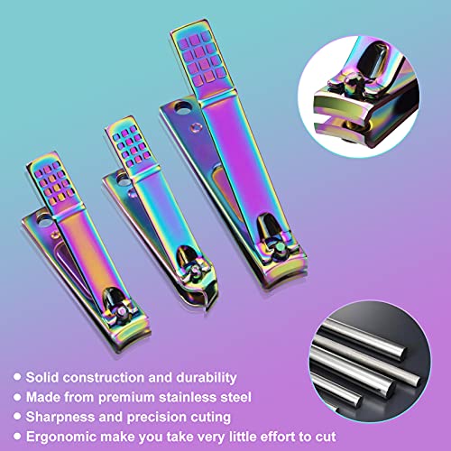 CGBE Manicure Set Nail Clippers Set Pedicure 12 Pieces Stainless Steel Manicu...