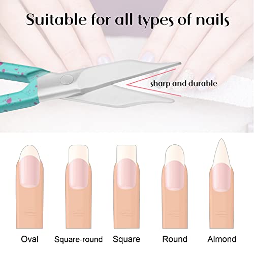 CGBE Premium Manicure Nail Scissors Multi-purpose Stainless Steel Cuticle Ped...