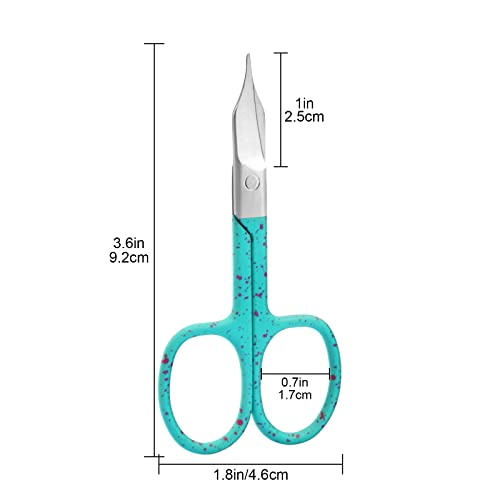 CGBE Premium Manicure Nail Scissors Multi-purpose Stainless Steel Cuticle Ped...
