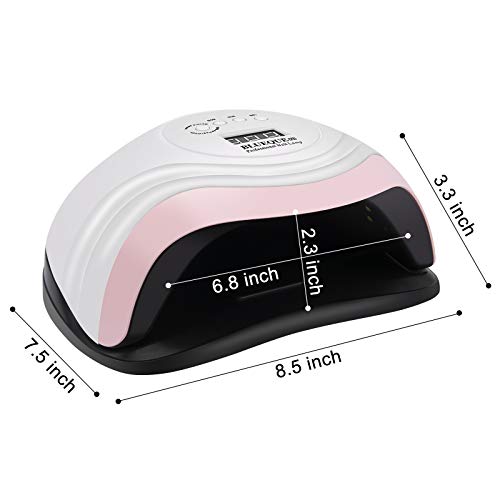 CGBE UV LED Nail Lamp 168W Gel UV Nail Fast Nail Dryer Gel Nail Polish Curing...