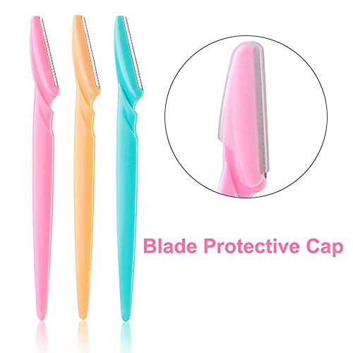 Eyebrow Razor, CGBOOM 24 Pieces Facial Razor Eyebrow Shaper for Women and Men...