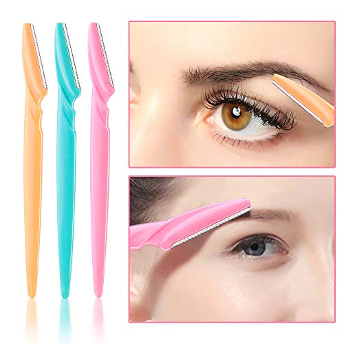 Eyebrow Razor, CGBOOM 24 Pieces Facial Razor Eyebrow Shaper for Women and Men...
