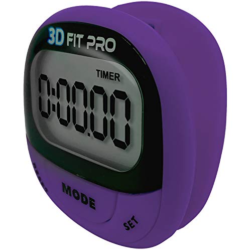 Champion Sports 3D Fitpro Digital Pedometer for Men and Women - Accurate Step...