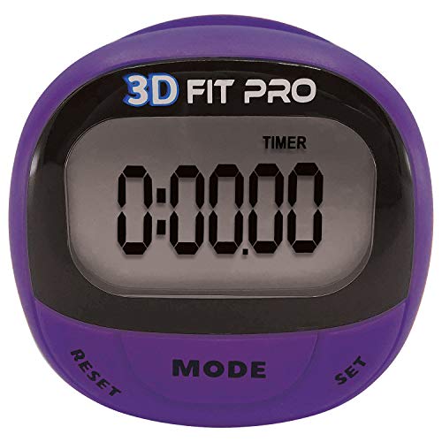 Champion Sports 3D Fitpro Digital Pedometer for Men and Women - Accurate Step...