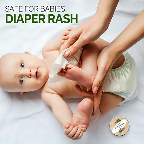 TEA TREE OIL BALM -100% All Natural | Great Cream for Soothing Skin Irritatio...