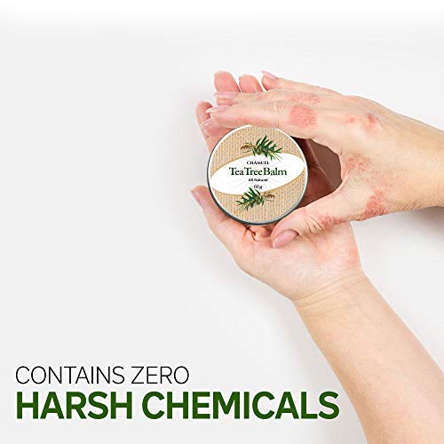 TEA TREE OIL BALM -100% All Natural | Great Cream for Soothing Skin Irritatio...