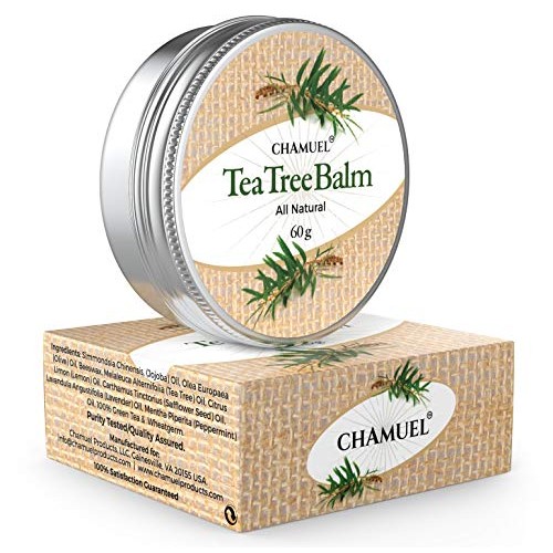 TEA TREE OIL BALM -100% All Natural | Great Cream for Soothing Skin Irritatio...