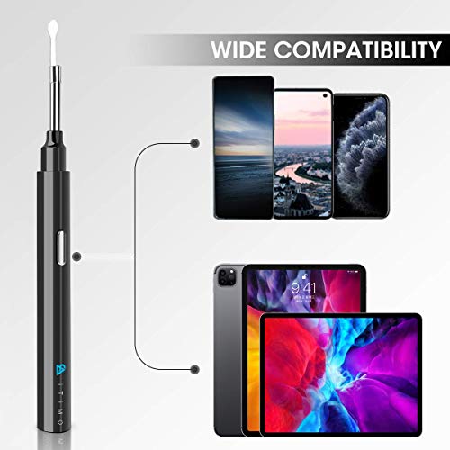 Chanarily Ear Wax Removal with Camera, Earwax Cleaner, Wireless Ear Endoscope...