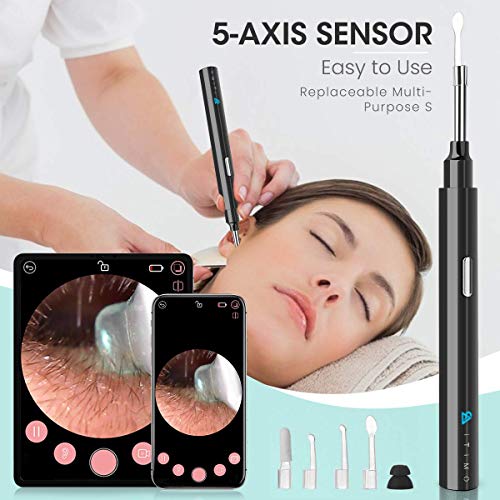 Chanarily Ear Wax Removal with Camera, Earwax Cleaner, Wireless Ear Endoscope...