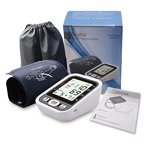 Blood Pressure Monitor Upper Arm Large Screen Automatic Digital BP Machine wi...