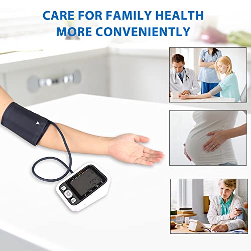 Blood Pressure Monitor Upper Arm Large Screen Automatic Digital BP Machine wi...