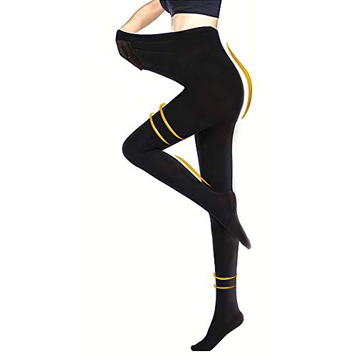 Compression Pantyhose 20-30 mmHg Closed Toe Support Gradient Travel Treatment...