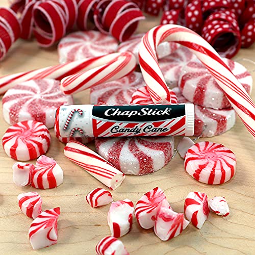 ChapStick Candy Cane Peppermint Lip Balm Tube, Candy Cane Lip Balm and Lip Mo...