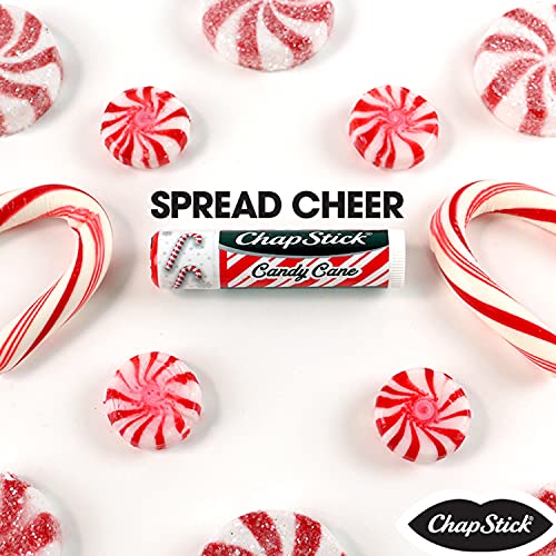 ChapStick Candy Cane Peppermint Lip Balm Tube, Candy Cane Lip Balm and Lip Mo...