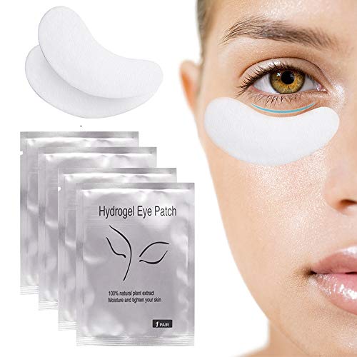 Chargenyang Under Eye Gel Pads Eyelash Extension Pads Lint Free DIY False Eye...