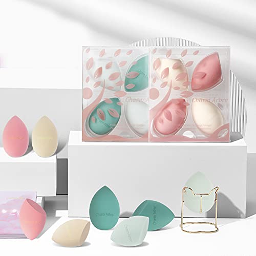 Charm Arbre Makeup Blender Sponge Set,Cosmetics tool,Multi-functional Beauty ...