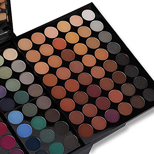 190 Colors Cosmetic Make up Palette Set Kit Combination with Eyeshadow Facial...