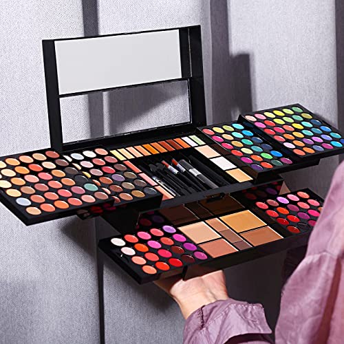 Professional All in One Makeup Kit for Women Full Kit - 186 Colors Make Up Pa...