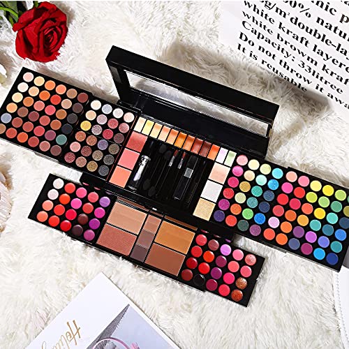 Professional All in One Makeup Kit for Women Full Kit - 186 Colors Make Up Pa...
