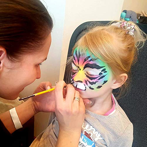 UCANBE Face Body Paint Oil, Professional 15 Colors FX Makeup Palette- Non Tox...