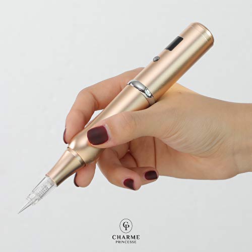 Wireless Rotary Permanent Makeup Pen Digital Screen Tattoo Machine For Eyebro...