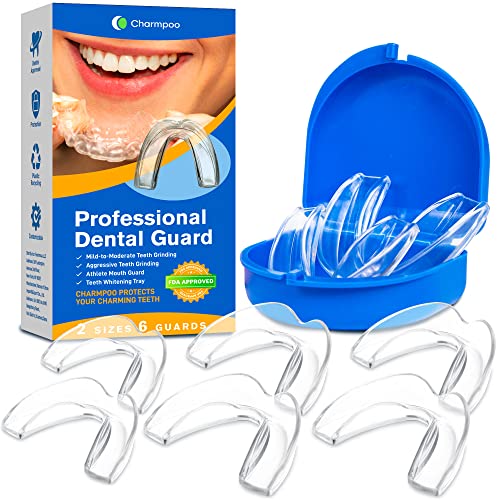 Mouth Guard for Grinding Teeth-Mouth Guard for Clenching Teeth at Night-Pack ...