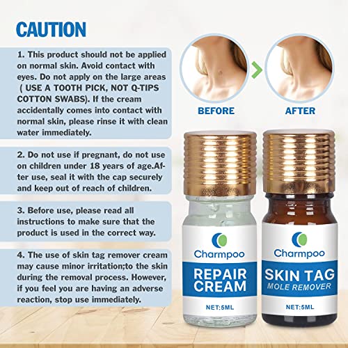 Skin Tag Removal - All Natural Mole and Skin Tag Remover and Repair Lotion- L...