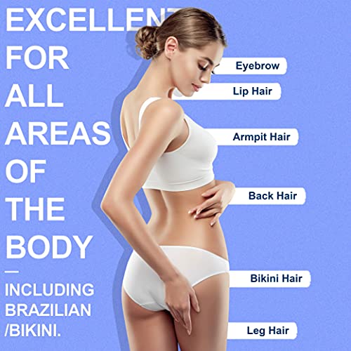 Hard Wax Beads for Hair Removal for Women Men-Painless Wax Beans Set for Waxi...