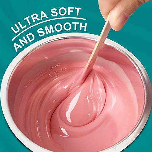 Waxing Kit for Coarse Hair for Women Men,Refill Hard Wax Beads for Sensitive ...