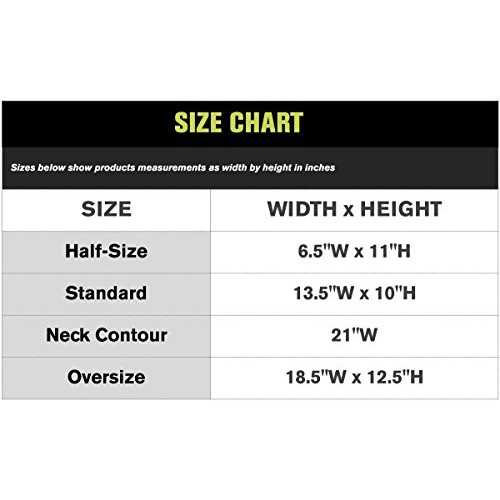 Chattanooga ColPac - Reusable Gel Ice Pack - Black Polyurethane - Oversize - ...