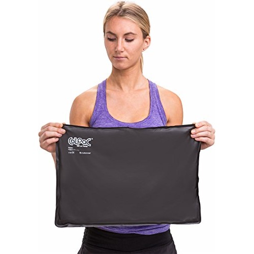 Chattanooga ColPac - Reusable Gel Ice Pack - Black Polyurethane - Oversize - ...