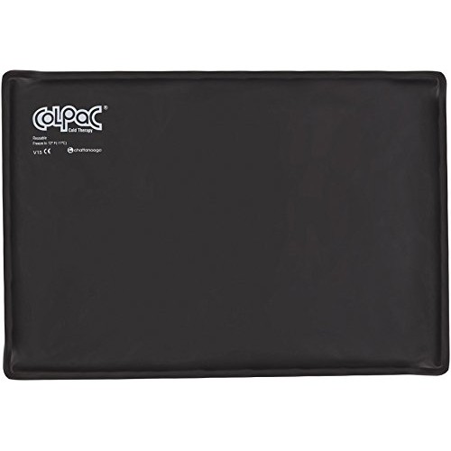 Chattanooga ColPac - Reusable Gel Ice Pack - Black Polyurethane - Oversize - ...