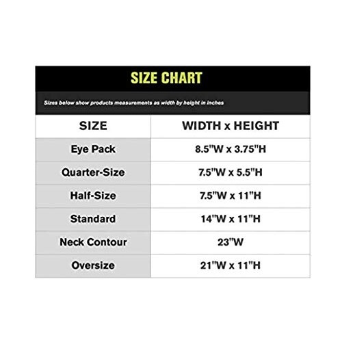 Chattanooga ColPac - Reusable Gel Ice Pack - Blue Vinyl - Standard - 11 in x ...