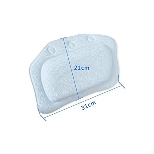CHDHALTD Bath Pillow,Spa Bath Pillow,Comfortable, Soft Spa Cushioned Spongy R...
