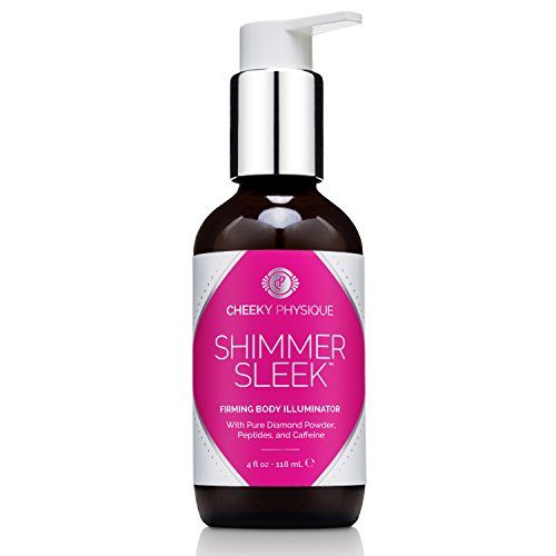 Shimmer Sleek Firming Body Illuminator - Shimmering Body Glow Cream with Skin...