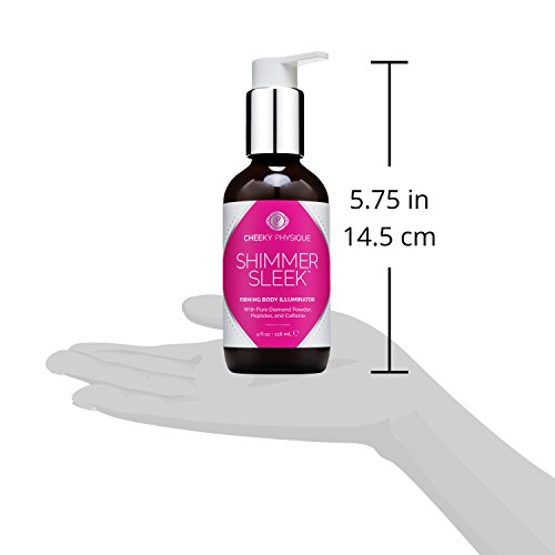 Shimmer Sleek Firming Body Illuminator - Shimmering Body Glow Cream with Skin...