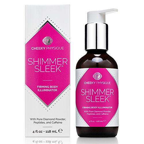 Shimmer Sleek Firming Body Illuminator - Shimmering Body Glow Cream with Skin...
