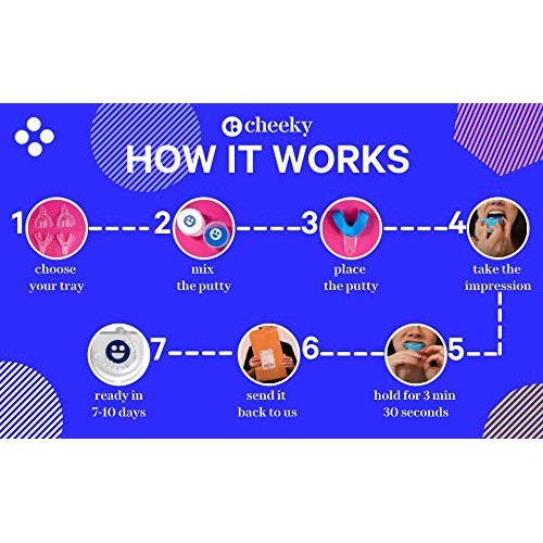 Cheeky At-Home Custom Night Guard Kit - Create The Best Fitting Dental Grade ...