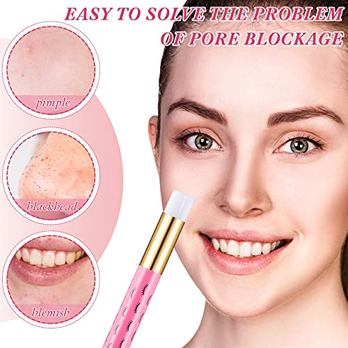 40 Pieces Lash Shampoo Brush For Eyelash Extensions Facial Cleansing Eyelash ...