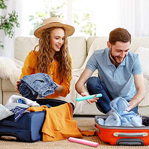 40 Pieces Plastic Toothbrush Holders Travel Toothbrush Cases Portable Toothbr...