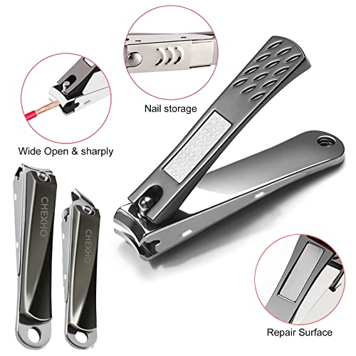 Toenail Clippers for Thick Nails, Nail Clippers for Thick Large Nails & Ingro...