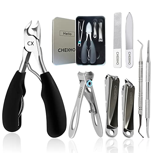 Toenail Clippers for Thick Nails, Nail Clippers for Thick Large Nails & Ingro...