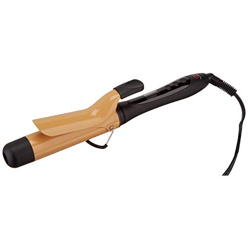 Chi Air Ca1035 Texture Tourmaline Ceramic Curling Iron 1 1/2 Inch, , Onyx Black